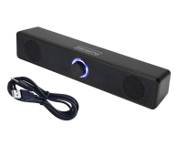 Zenwire Mini Soundbar Głośniki USB do Laptopa Komputera PC LED 18W - 1604671 - zdjęcie 1